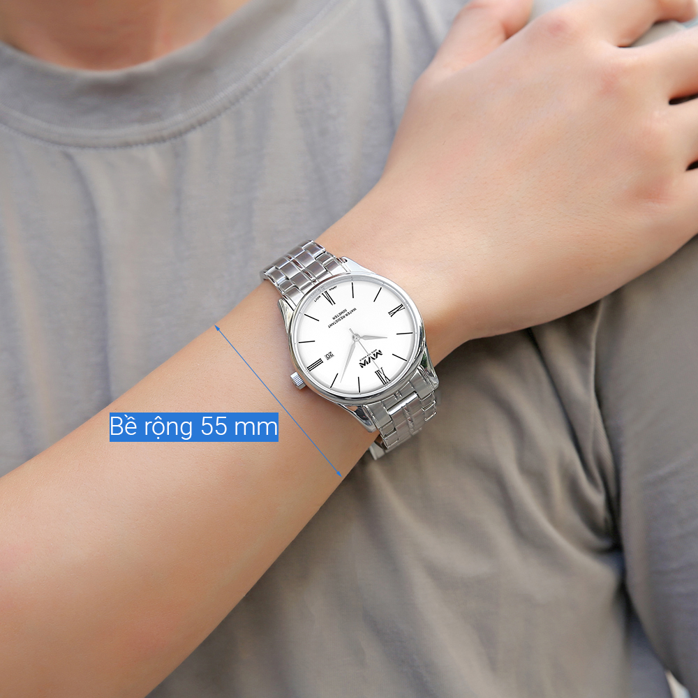 Đồng hồ MVW 39.6mm Nam MS078-02
