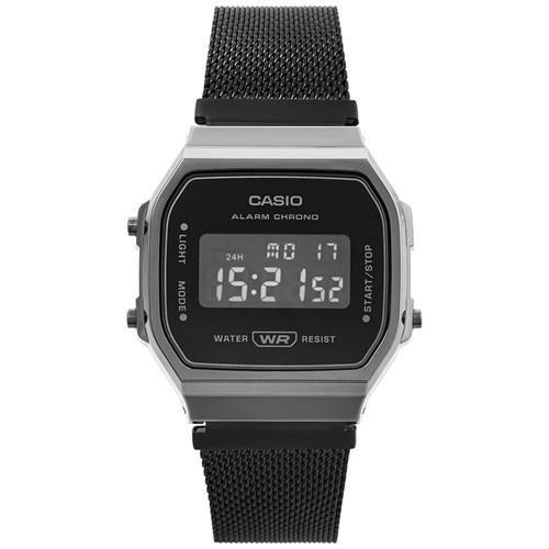 Đồng hồ CASIO 38 mm Unisex A168WEMB-1BDF Màu Đen