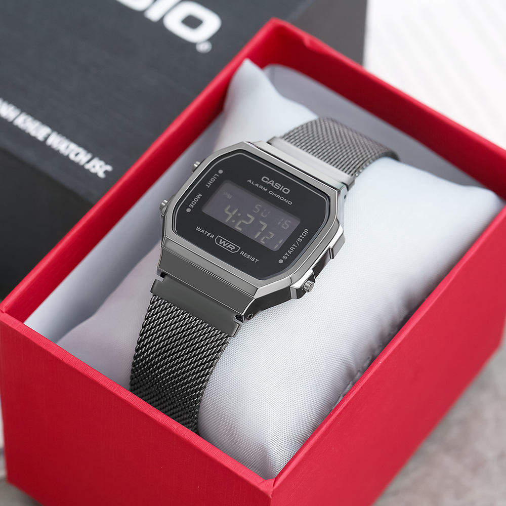Đồng hồ CASIO 38 mm Unisex A168WEMB-1BDF