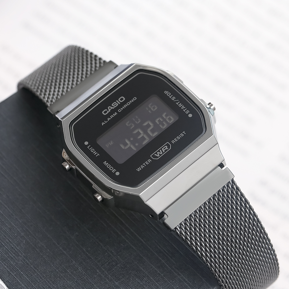 Đồng hồ CASIO 38 mm Unisex A168WEMB-1BDF