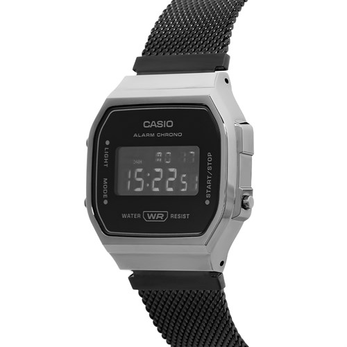 Đồng hồ CASIO 38 mm Unisex A168WEMB-1BDF Màu Đen