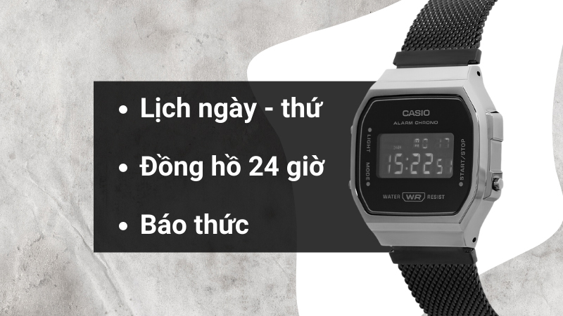 Tiện ích của mẫu đồng hồ Tiện ích của mẫu đồng hồ