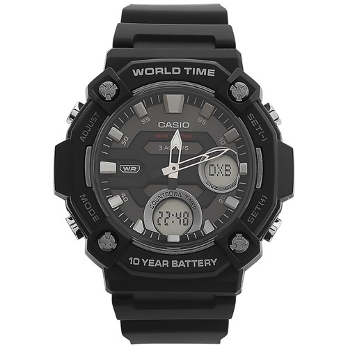 Đồng hồ CASIO 52 mm Nam AEQ-120W-1AVDF Màu Đen