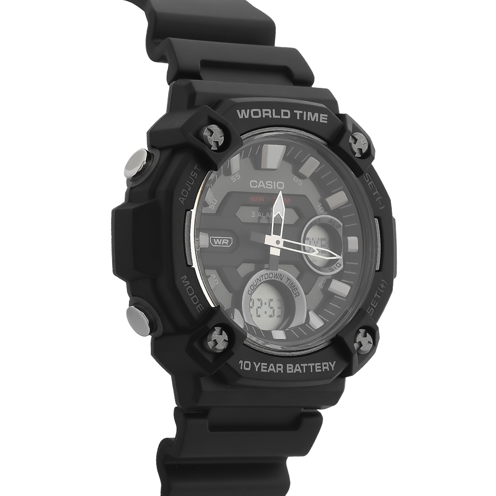 Đồng hồ Casio 52 mm Nam AEQ-120W-1AVDF Màu Đen