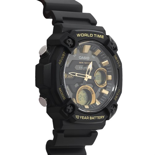 Đồng hồ Casio 52 mm Nam AEQ-120W-9AVDF Màu Đen