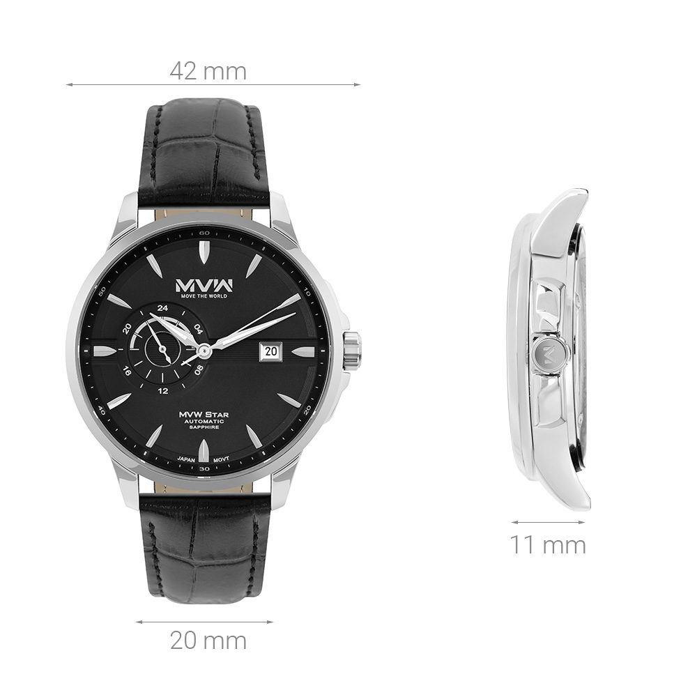 Đồng hồ MVW Star 42 mm Nam MLA001-01 - 7