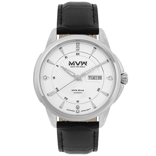 Đồng hồ MVW Star 41 mm Nam MLA002-01 Màu Đen
