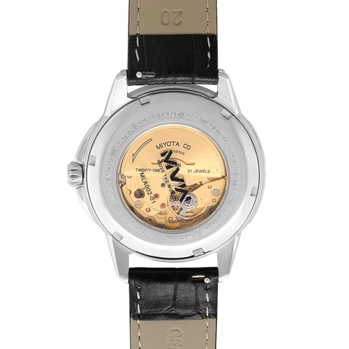 Đồng hồ MVW Star 41 mm Nam MLA002-01 Màu Đen