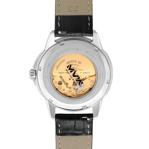 Đồng hồ MVW Star 41 mm Nam MLA002-02 Màu Đen