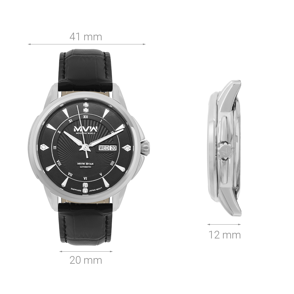 Đồng hồ MVW Star 41 mm Nam MLA002-02 - 7