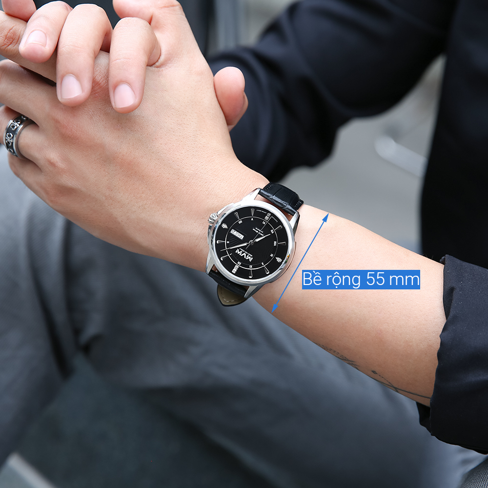 Đồng hồ MVW Star 41 mm Nam MLA002-02