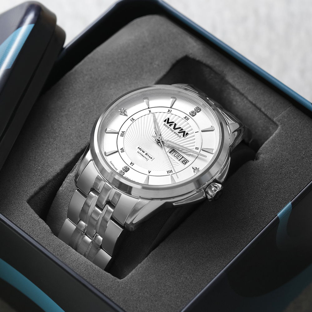 Đồng hồ MVW Star 41 mm Nam MSA001-01