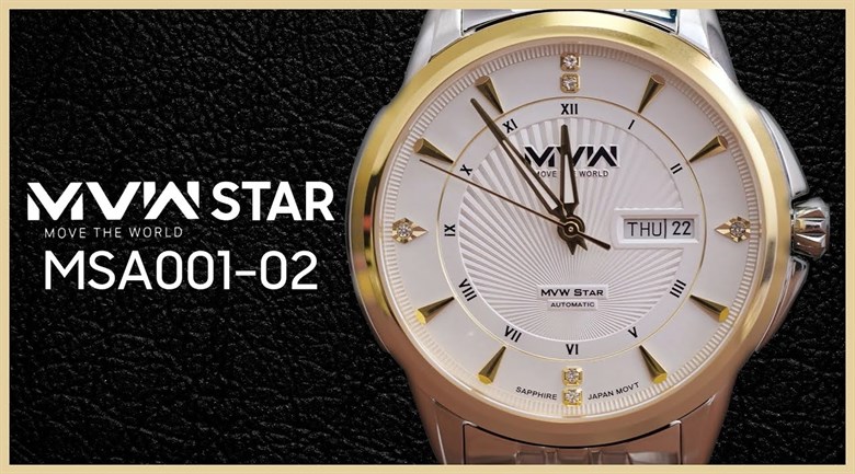 Đồng hồ MVW Star 41 mm Nam MSA001-02