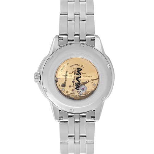 Đồng hồ MVW Star 41 mm Nam MSA001-02 Màu Bạc