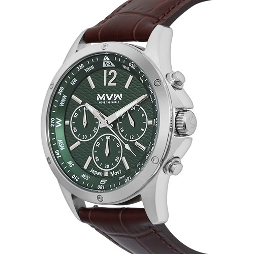 Đồng hồ MVW Sport 42 mm Nam ML066-02 Màu Nâu