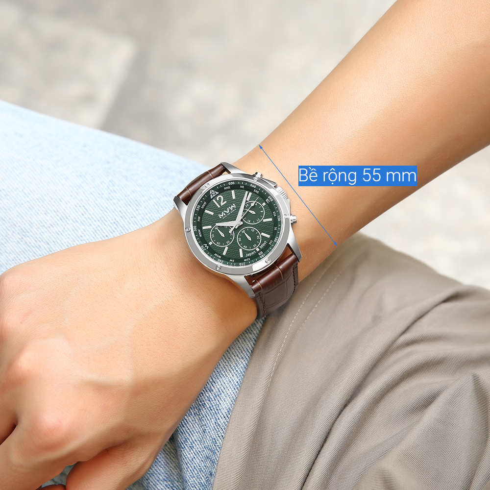 Đồng hồ MVW Sport 42 mm Nam ML066-02