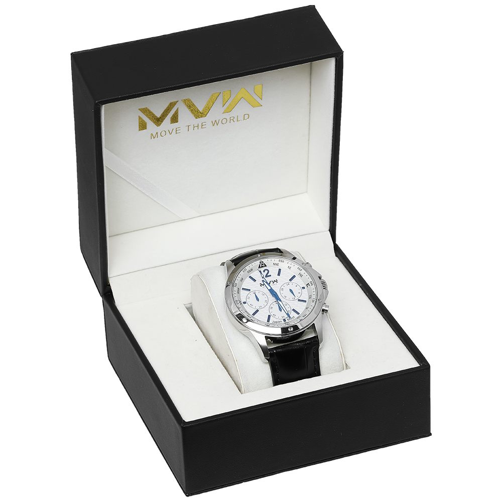 Đồng hồ MVW Sport 42 mm Nam ML066-03 Màu Đen