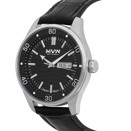 Đồng hồ MVW 41 mm Nam ML068-01 Màu Đen