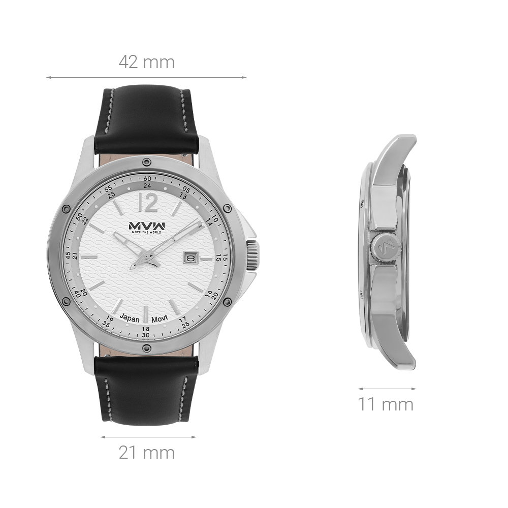 Đồng hồ MVW 43 mm Nam ML069-01 - 7