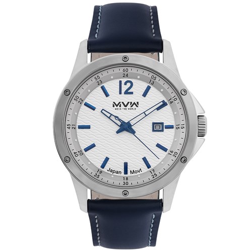Đồng hồ MVW 42 mm Nam ML069-02 Màu Xanh Navy