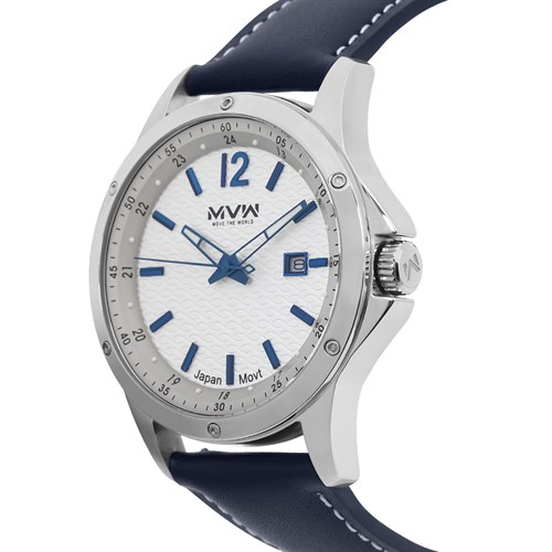 Đồng hồ MVW 42 mm Nam ML069-02 Màu Xanh Navy
