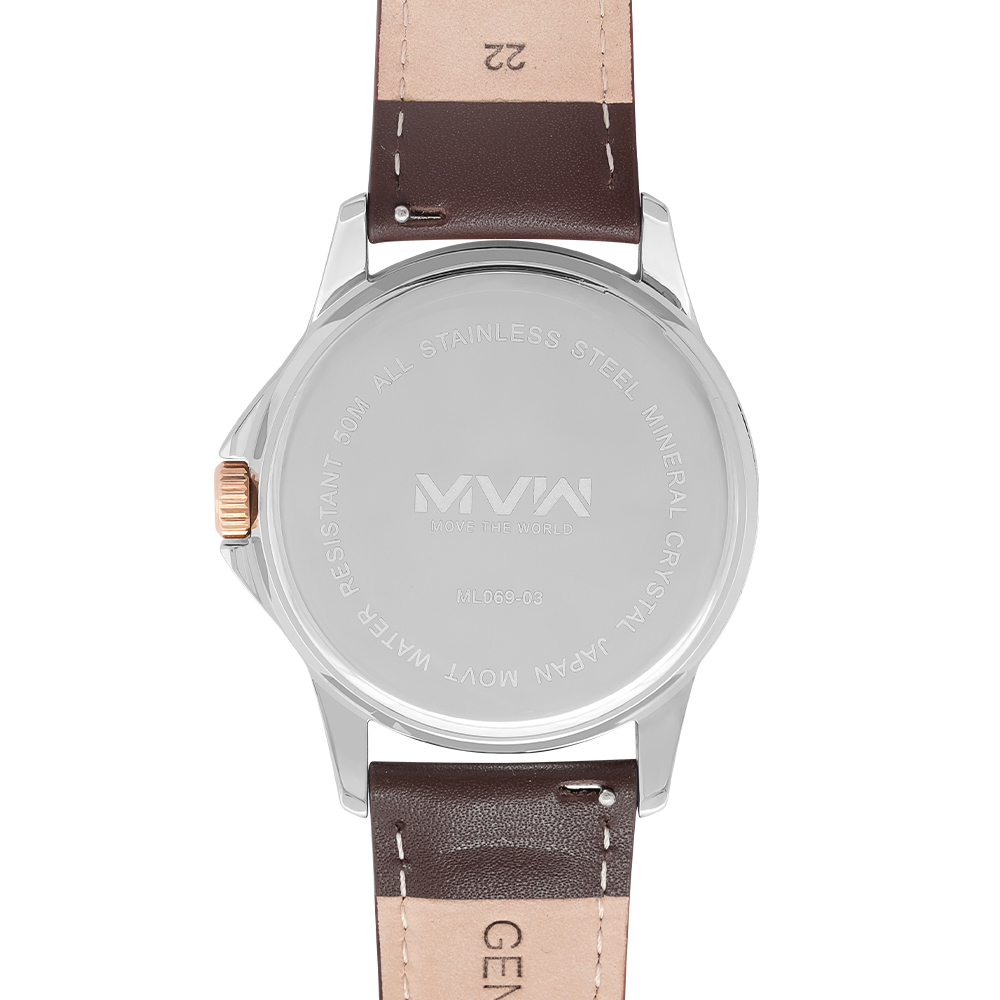 Đồng hồ MVW 43 mm Nam ML069-03 - 4