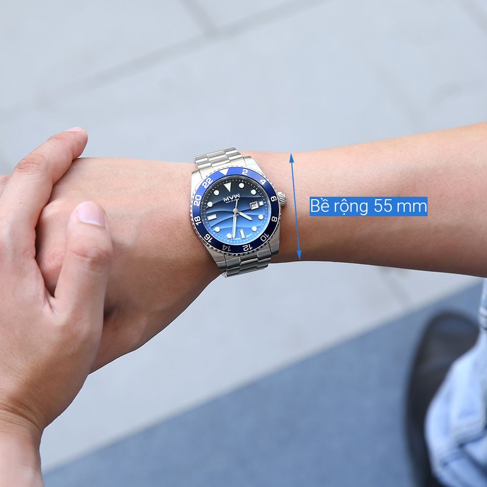 Đồng hồ MVW 43 mm Nam MS077-01