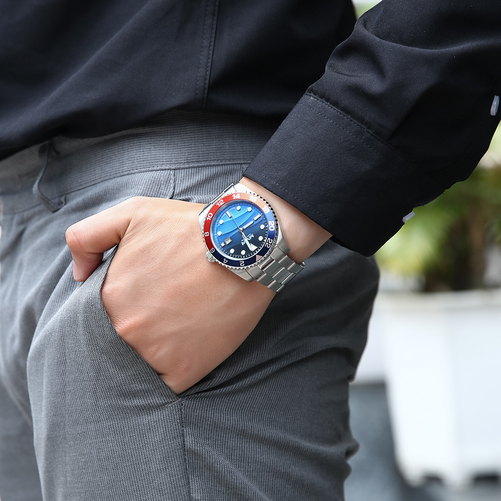 Đồng hồ MVW Sport 43 mm Nam MS077-02