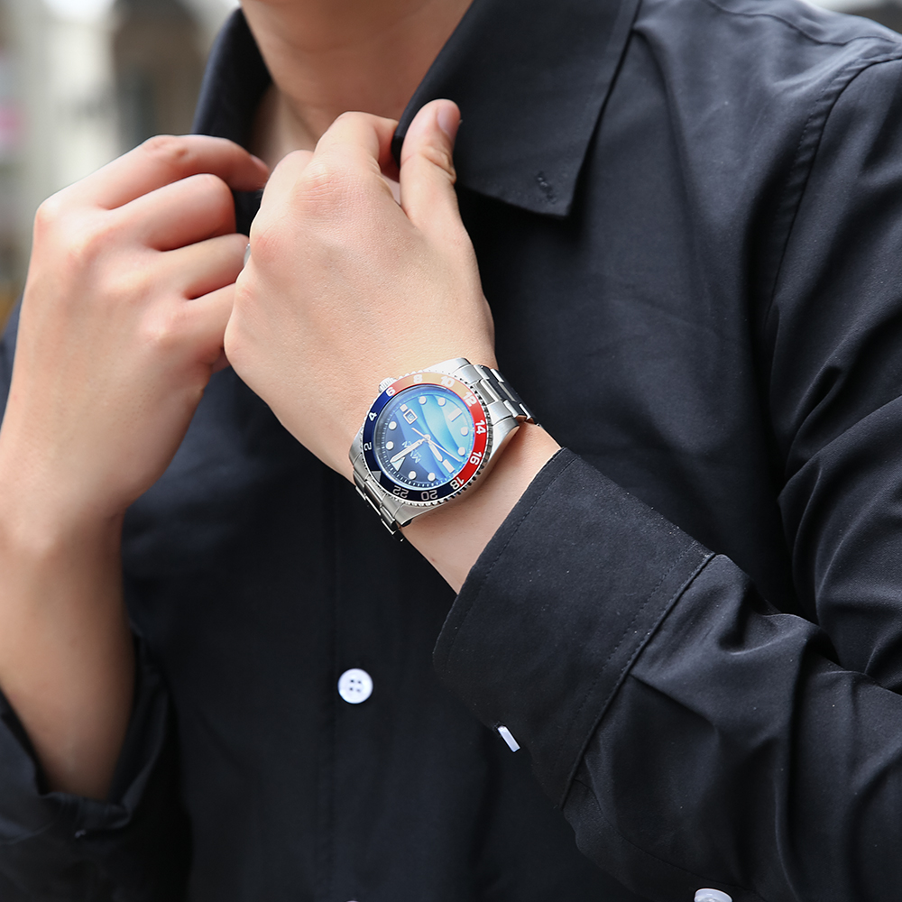 Đồng hồ MVW Sport 43 mm Nam MS077-02