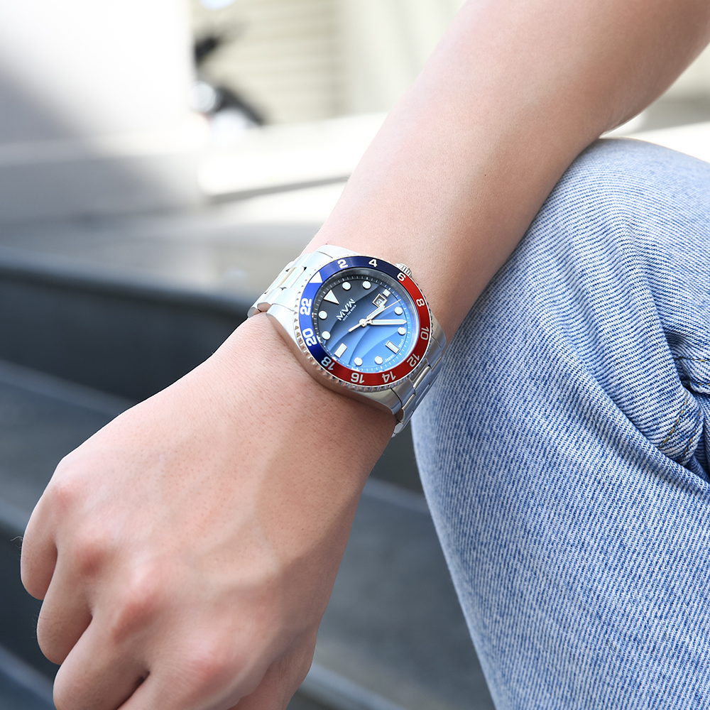 Đồng hồ MVW Sport 43 mm Nam MS077-02