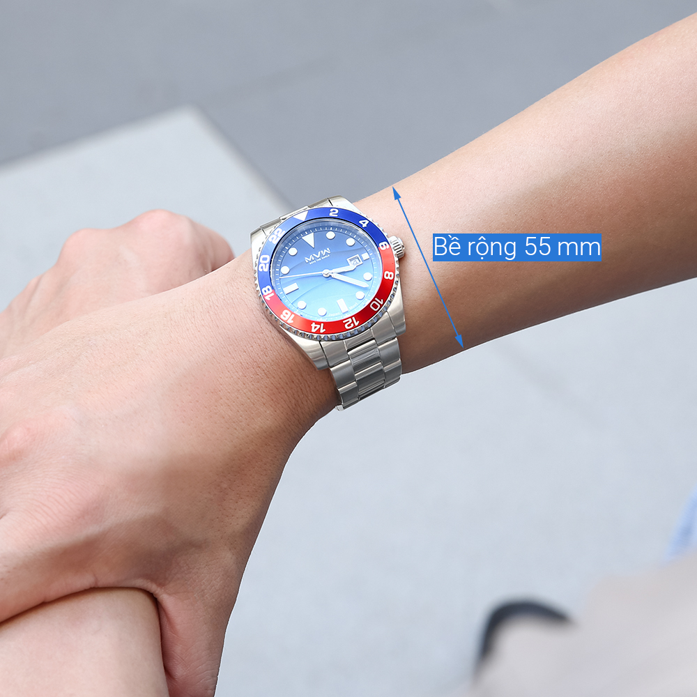 Đồng hồ MVW Sport 43 mm Nam MS077-02