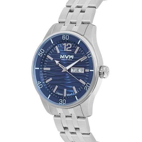 Đồng hồ MVW 41 mm Nam MS079-01 Màu Bạc