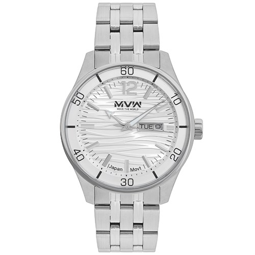 Đồng hồ MVW 41 mm Nam MS079-02 Màu Bạc