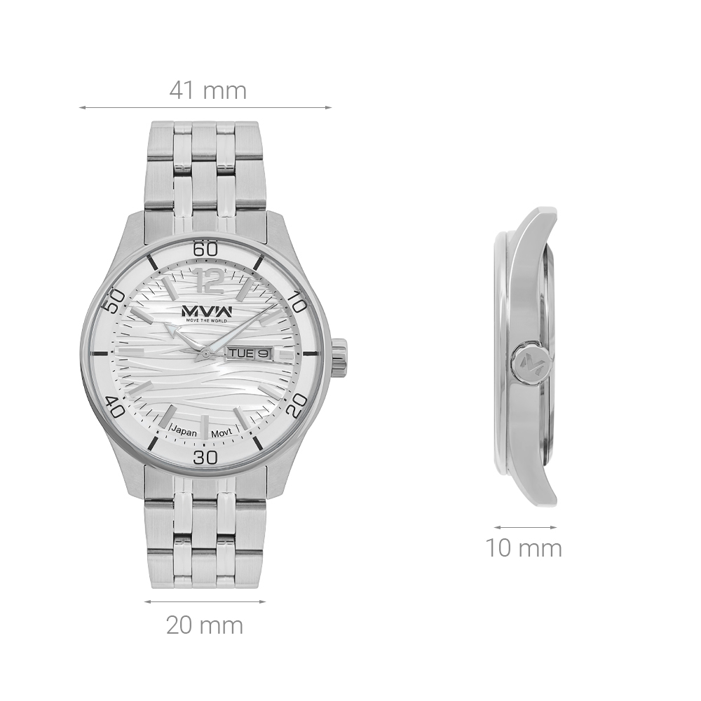 Đồng hồ MVW 41 mm Nam MS079-02 - 7