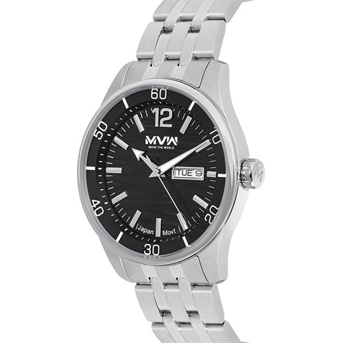 Đồng hồ MVW 41 mm Nam MS079-03 Màu Bạc