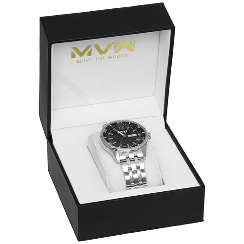 Đồng hồ MVW 41 mm Nam MS079-03 Màu Bạc