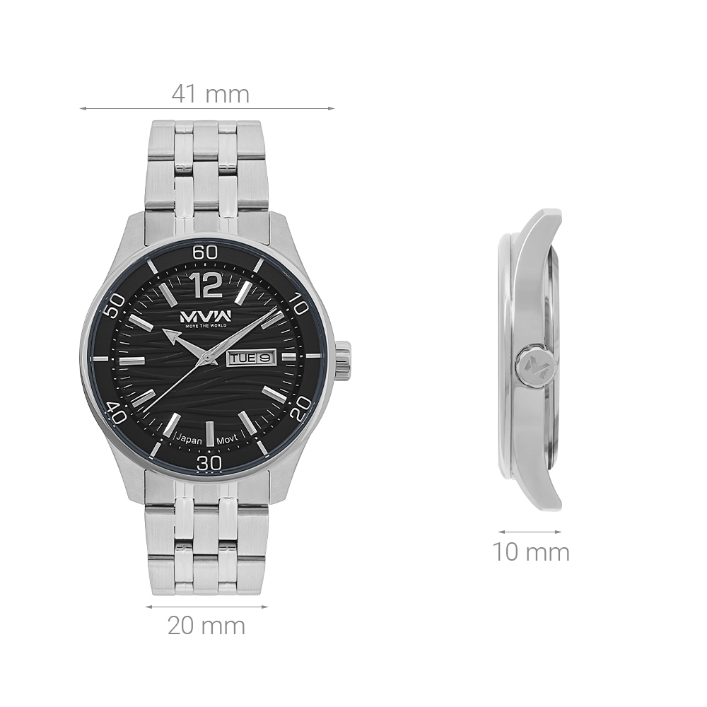 Đồng hồ MVW 41 mm Nam MS079-03 - 7