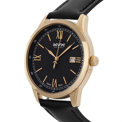 Đồng hồ MVW 40 mm Nam ML070-01 Màu Đen