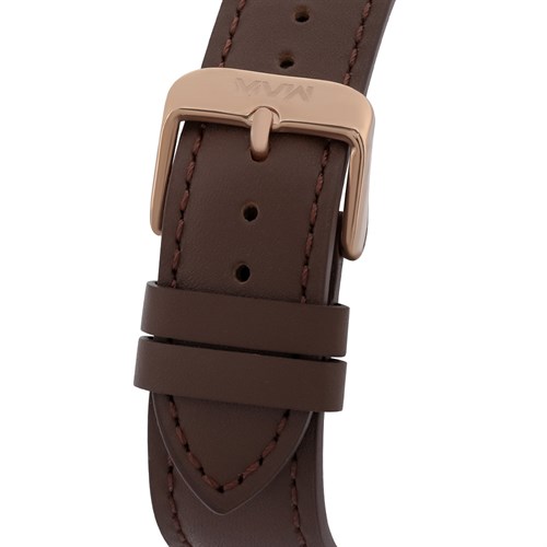 Đồng hồ MVW 40 mm Nam ML070-02 Màu Nâu