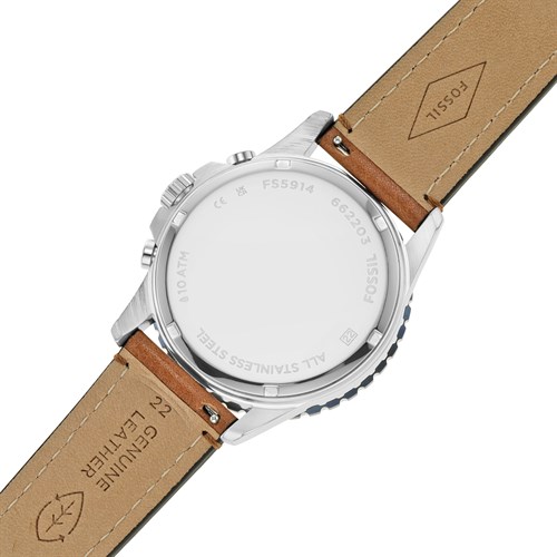 Đồng hồ FOSSIL 42 mm Nam FS5914 Màu Nâu