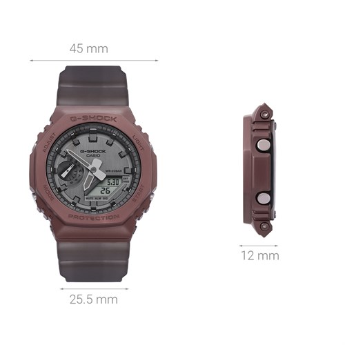 Đồng hồ G-SHOCK 2100 45 mm Nam GM-2100MF-5ADR Màu Nâu
