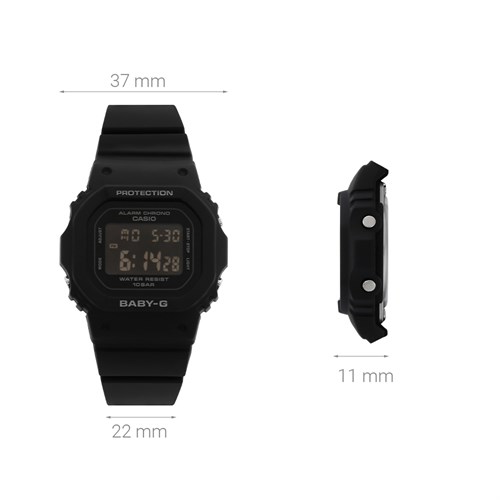 Đồng hồ BABY-G 37 mm Nữ BGD-565-1DR Màu Đen