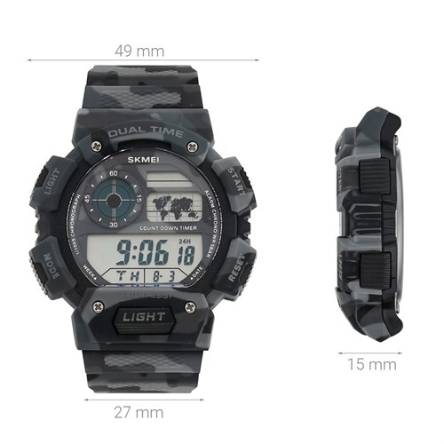 Đồng hồ SKMEI 49 mm Trẻ em SK101-01 Màu Xám