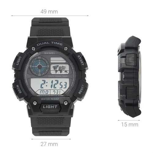 Đồng hồ SKMEI 49 mm Trẻ em SK101-02 Màu Đen