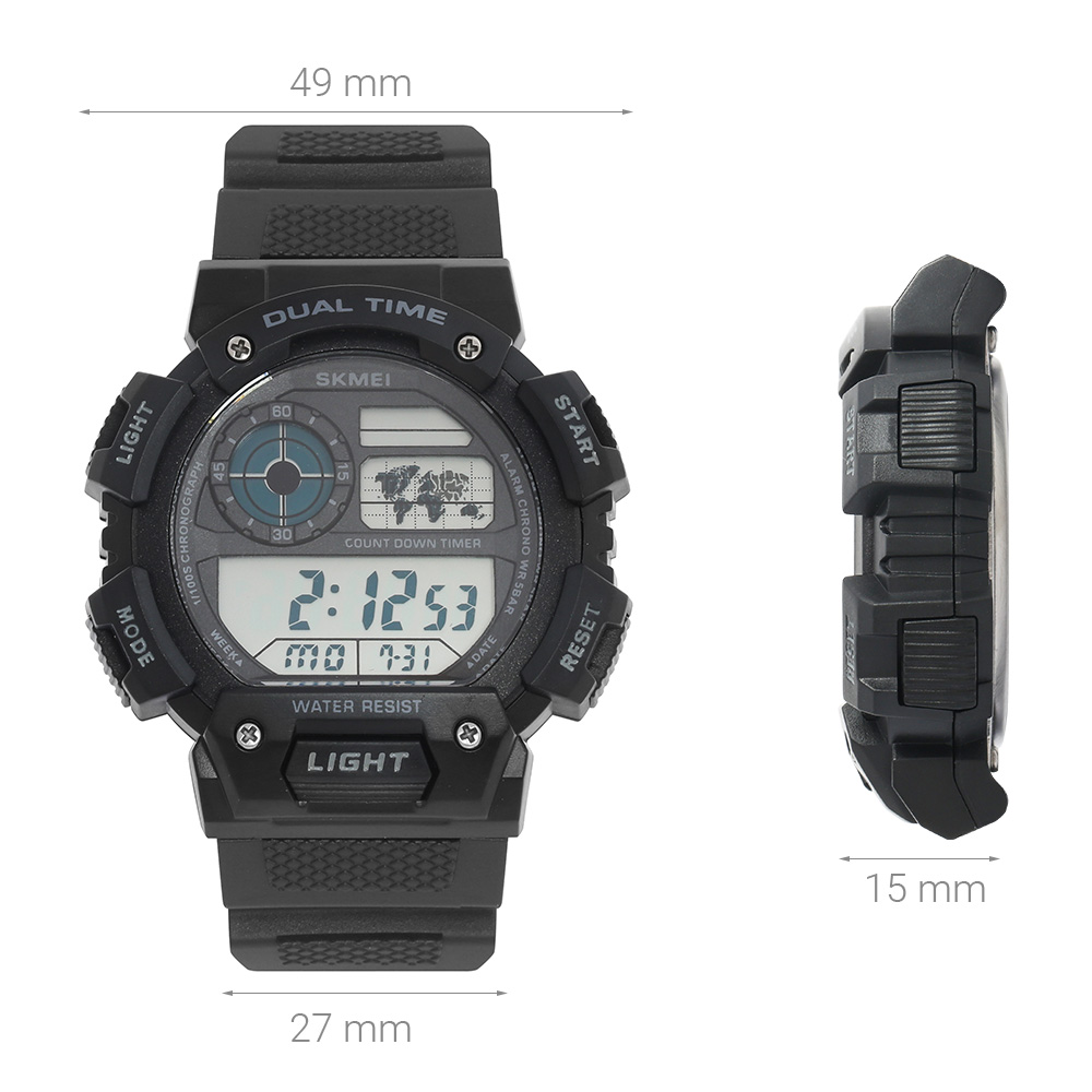Đồng hồ SKMEI 49 mm Trẻ em SK101-02 Màu Đen