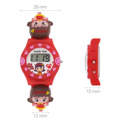 Đồng hồ SMILE KID 28 mm Trẻ em SL114-02 Màu Đỏ