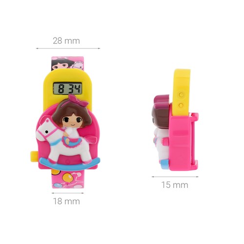 Đồng hồ SMILE KID 28 mm Trẻ em SL115-01 Màu Hồng