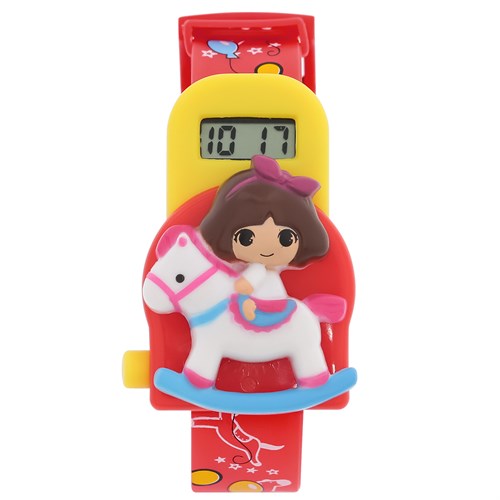 Đồng hồ SMILE KID 28 mm Trẻ em SL115-02 Màu Đỏ