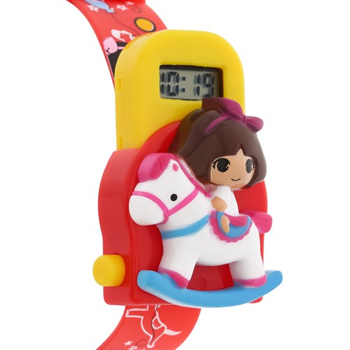 Đồng hồ SMILE KID 28 mm Trẻ em SL115-02 Màu Đỏ