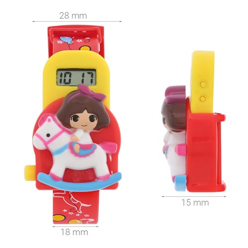 Đồng hồ SMILE KID 28 mm Trẻ em SL115-02 Màu Đỏ